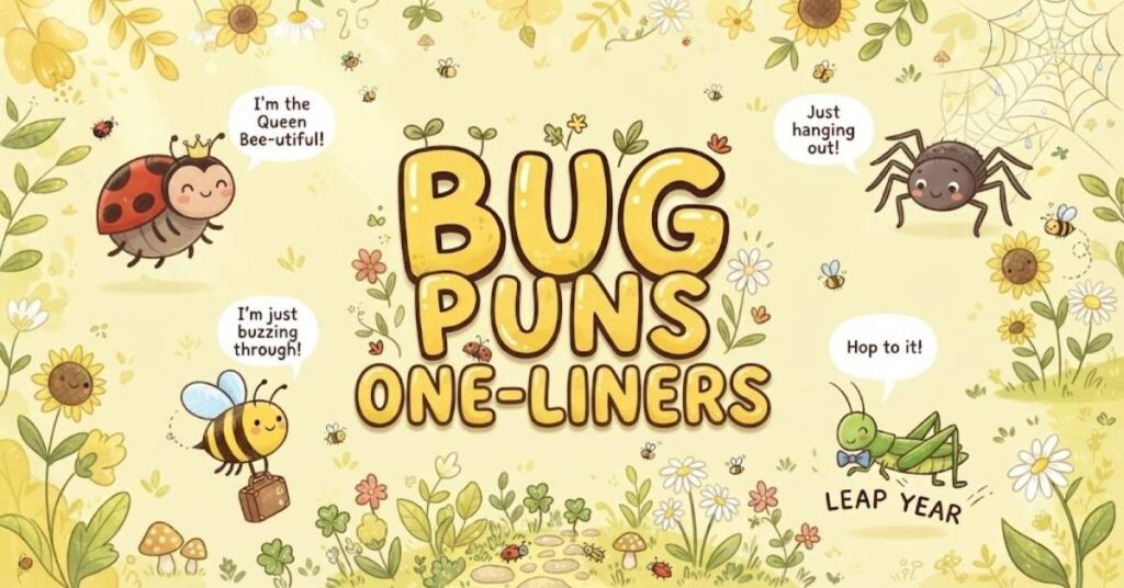Bug Puns One-Liners
