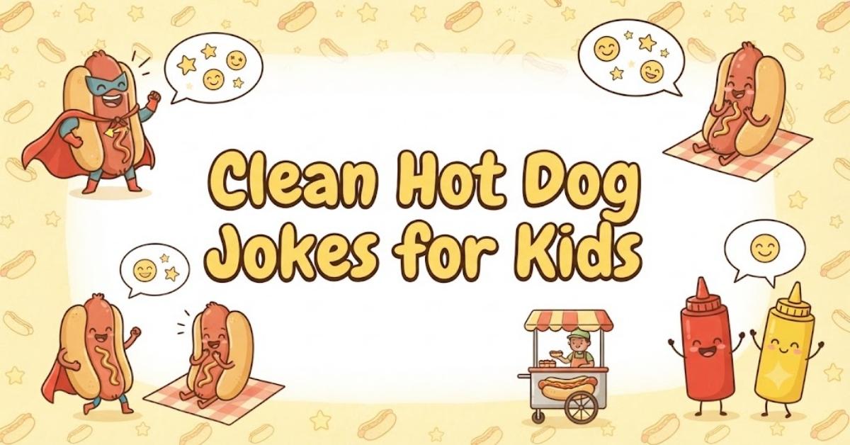 Clean Hot Dog Jokes for Kids
