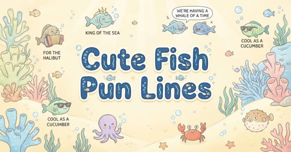 Cute Fish Pun Lines
