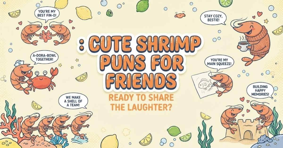 _Cute shrimp puns for friends