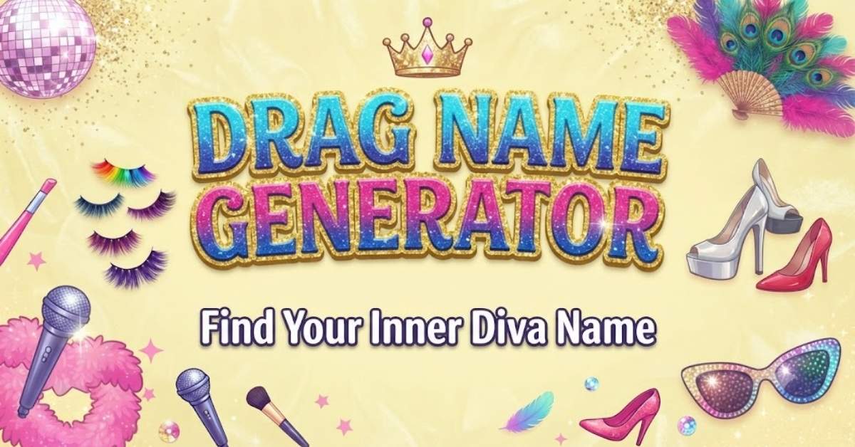 Drag Name Generator