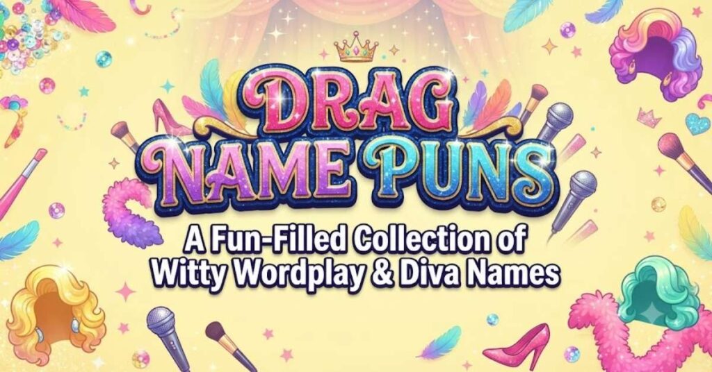 316 + Drag Name Puns That Slay Hard 2026 Edition 2026