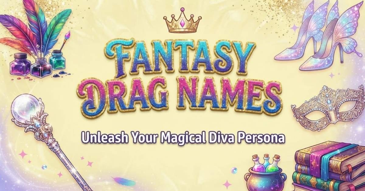 Fantasy Drag Names
