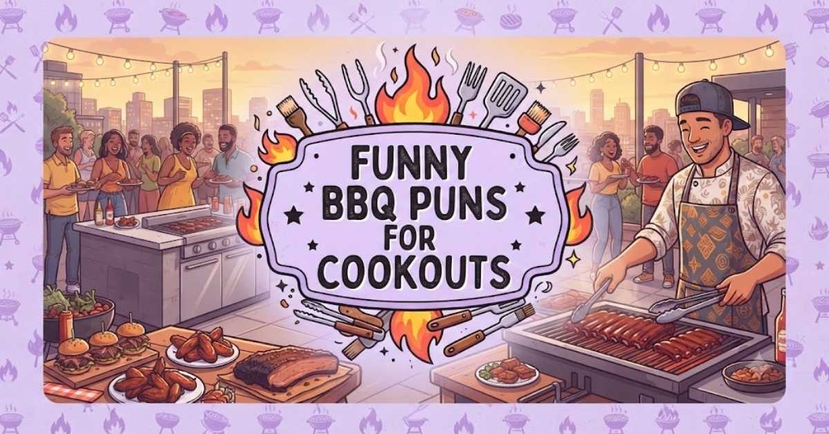 Funny BBQ Puns for Cookouts
