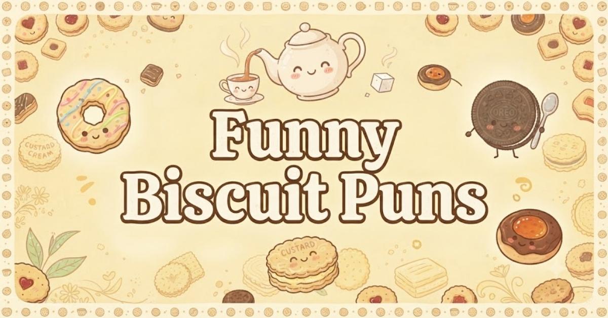 Funny Biscuit Puns
