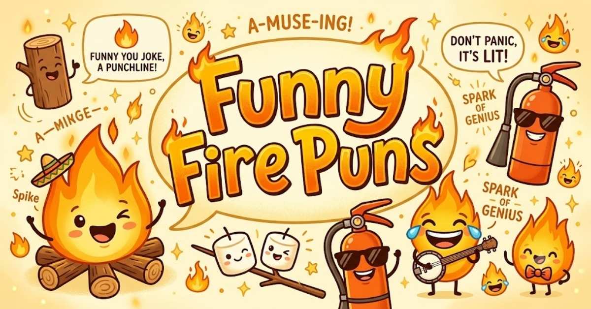 Funny Fire Puns 