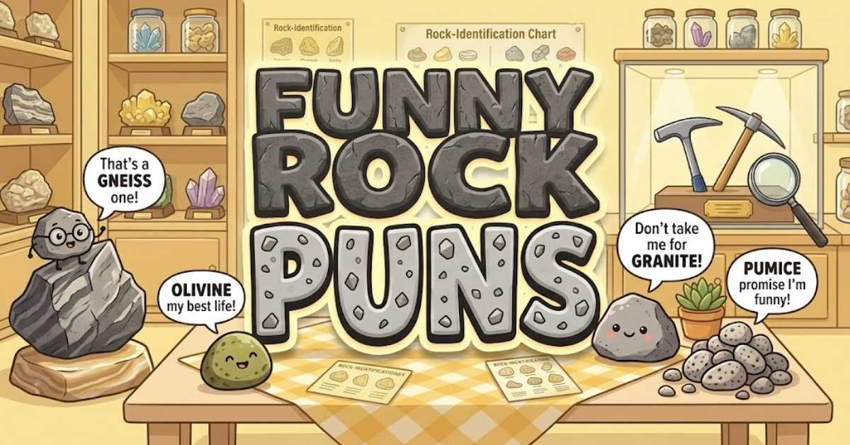 Funny Rock Puns
