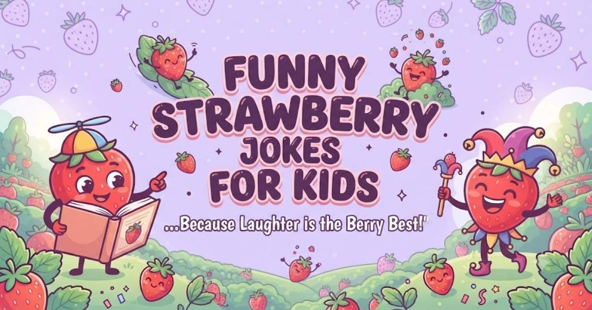 Funny Strawberry Jokes for Kids