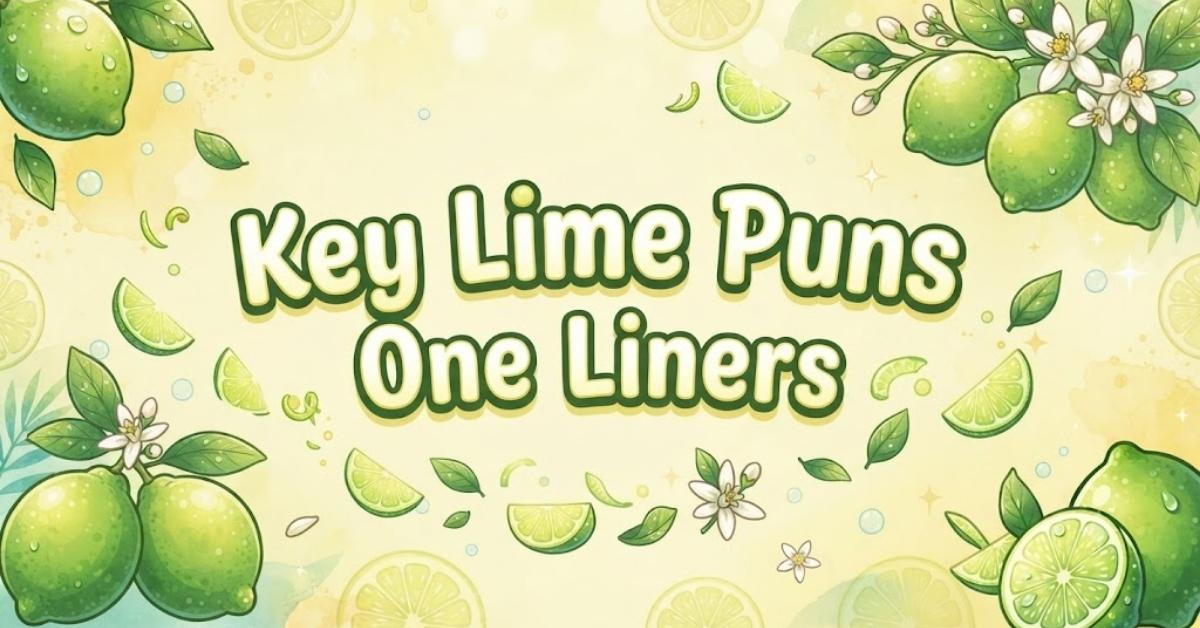 Key Lime Puns One Liners
