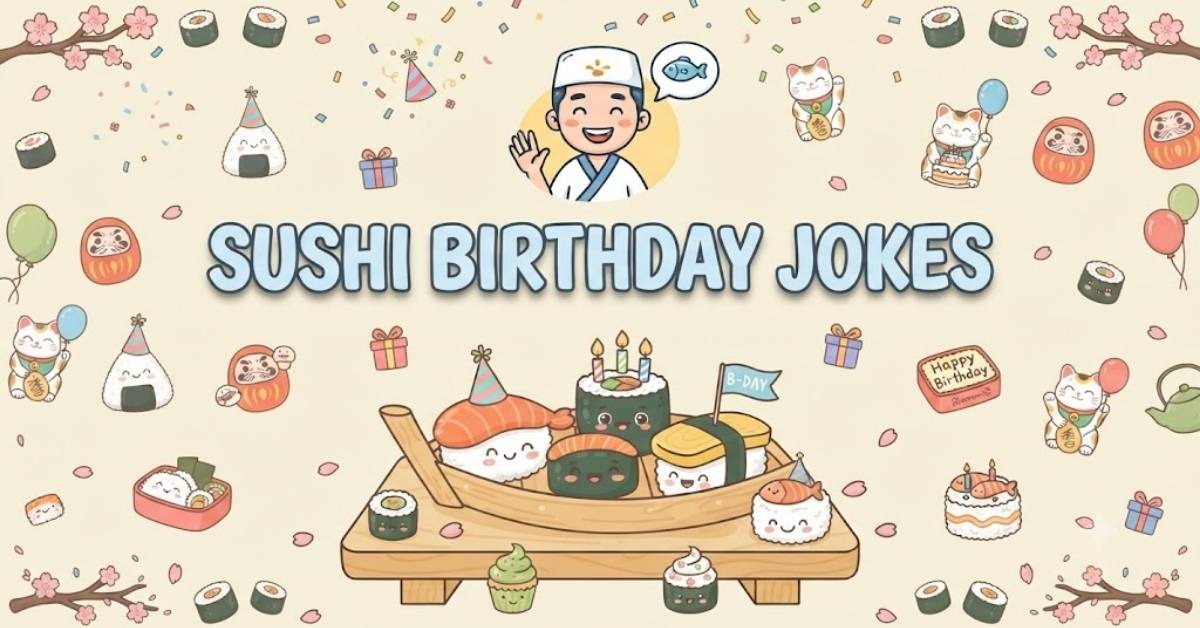 Sushi Birthday Jokes
