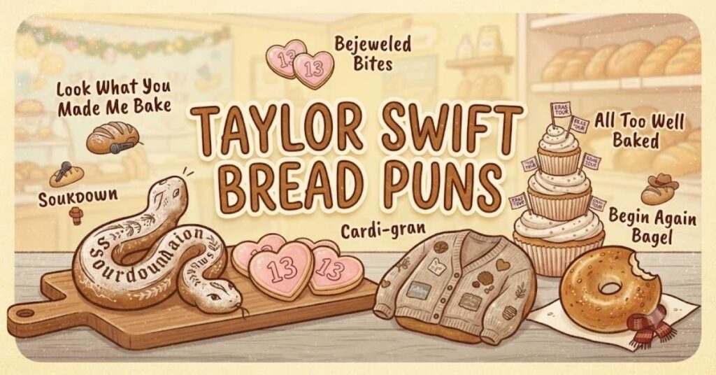 Taylor Swift Bread Puns