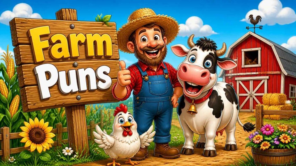 195+ Farmer Puns That Will Make You LOL | Hilarious Farming Jokes & Wordplay