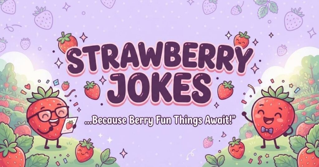 300+ Strawberry Jokes, Puns, Riddles & Funny One Liners (2026) 